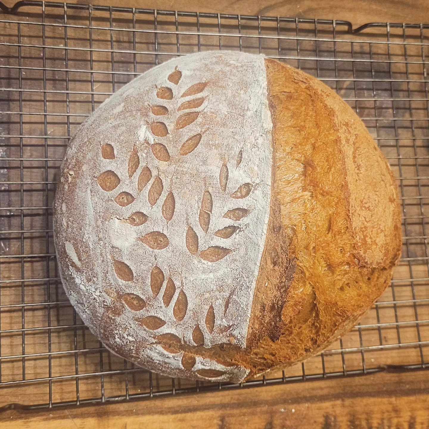 Gingerbread Sourdough Loaf